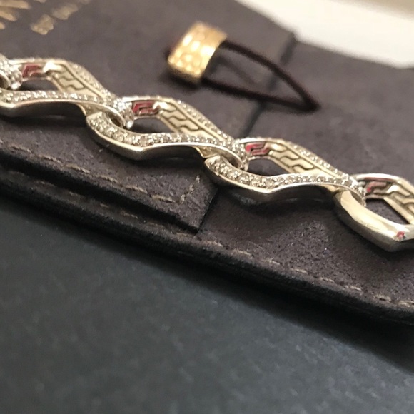 JOHN HARDY Legend Naga Diamond Link Bracelet - Picture 2 of 8